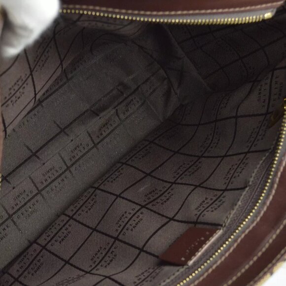 Celine Brown C Macadam Tote Handbag MC99/1 192428 - Picture 5 of 10